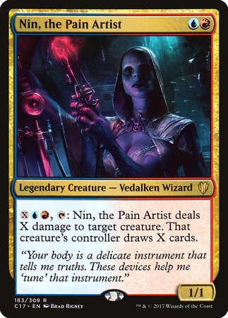 Nin, the Pain Artist [Commander 2017] | Exor Games Bridgewater