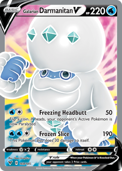 Galarian Darmanitan V (169/185) [Sword & Shield: Vivid Voltage] | Exor Games Bridgewater