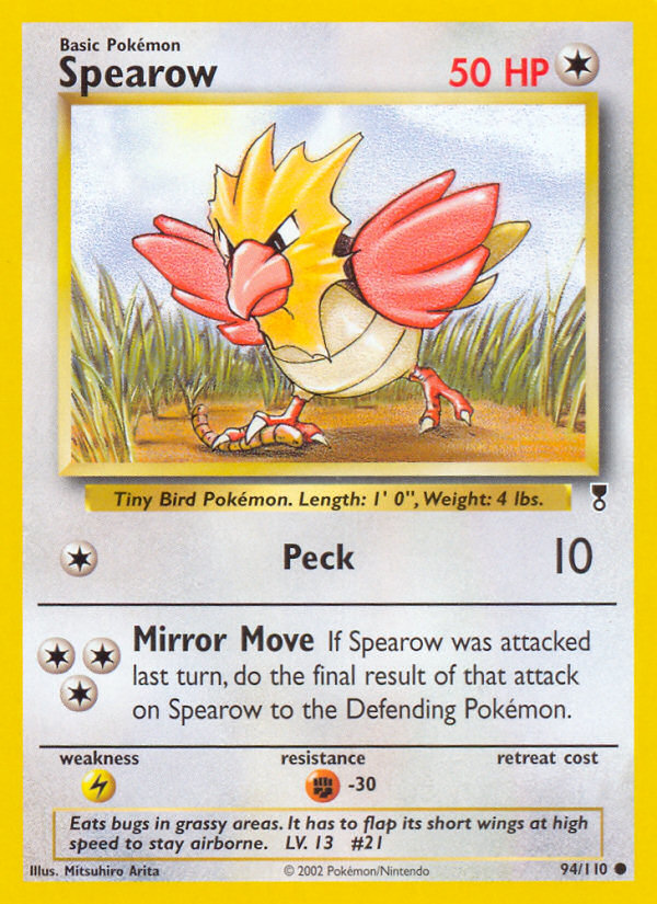 Spearow (94/110) [Legendary Collection] | Exor Games Bridgewater