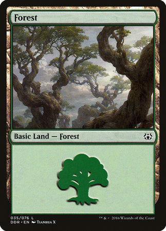 Forest (35) [Duel Decks: Nissa vs. Ob Nixilis] | Exor Games Bridgewater