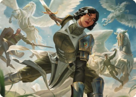 Resolute Reinforcements Art [Dominaria United Art Series] | Exor Games Bridgewater