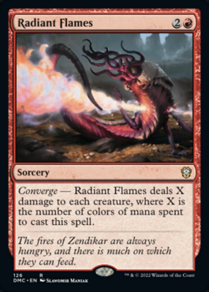 Radiant Flames [Dominaria United Commander] | Exor Games Bridgewater