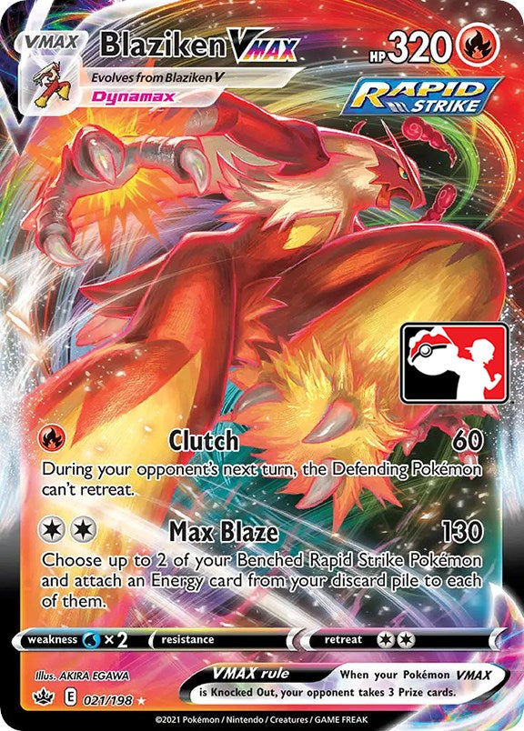 Blaziken VMAX (021/198) [Prize Pack Series One] | Exor Games Bridgewater