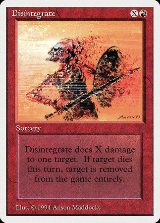 Disintegrate [Summer Magic / Edgar] | Exor Games Bridgewater