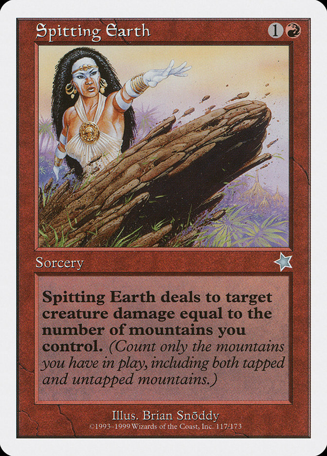 Spitting Earth [Starter 1999] | Exor Games Bridgewater
