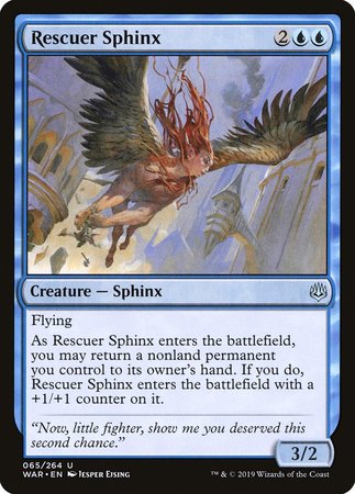 Rescuer Sphinx [War of the Spark] | Exor Games Bridgewater