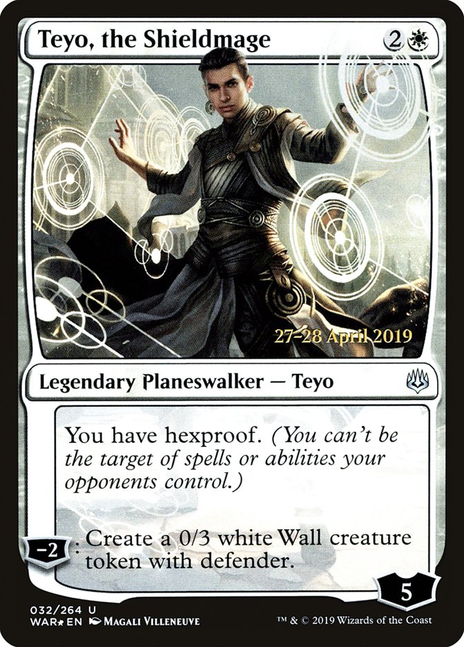 Teyo, the Shieldmage  [War of the Spark Prerelease Promos] | Exor Games Bridgewater