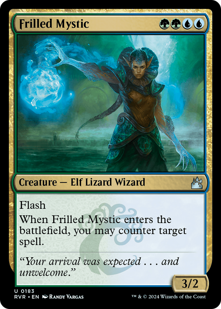 Frilled Mystic [Ravnica Remastered] | Exor Games Bridgewater