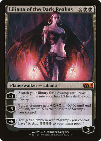 Liliana of the Dark Realms [Magic 2014] | Exor Games Bridgewater