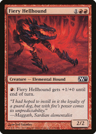 Fiery Hellhound [Magic 2011] | Exor Games Bridgewater