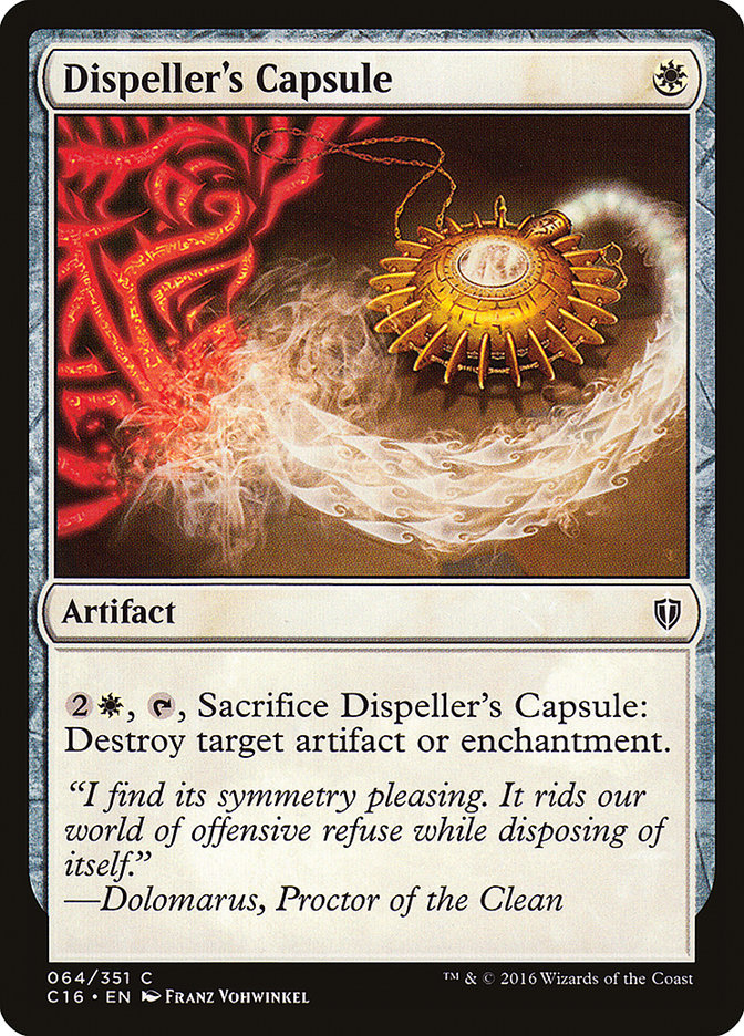 Dispeller's Capsule [Commander 2016] | Exor Games Bridgewater