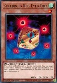 Speedroid Red-Eyed Dice [MAGO-EN099] Rare | Exor Games Bridgewater