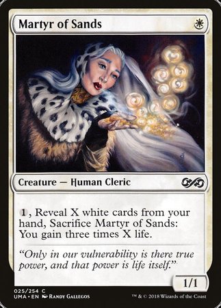 Martyr of Sands [Ultimate Masters] | Exor Games Bridgewater