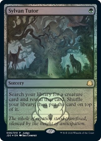 Sylvan Tutor [Judge Gift Cards 2020] | Exor Games Bridgewater