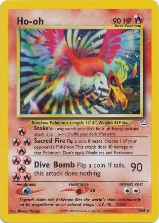 Ho-oh (7/64) [Neo Revelation Unlimited] | Exor Games Bridgewater