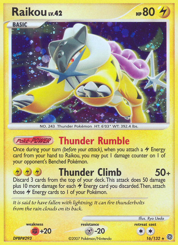 Raikou (16/132) [Diamond & Pearl: Secret Wonders] | Exor Games Bridgewater