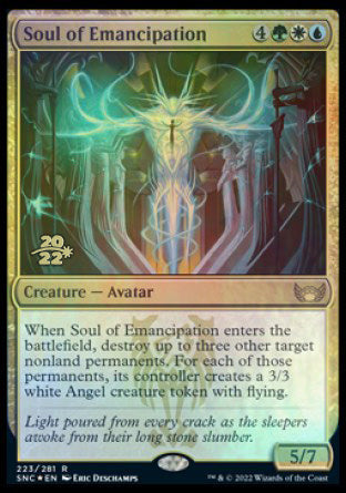 Soul of Emancipation [Streets of New Capenna Prerelease Promos] | Exor Games Bridgewater