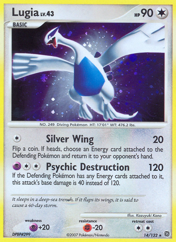 Lugia (14/132) [Diamond & Pearl: Secret Wonders] | Exor Games Bridgewater