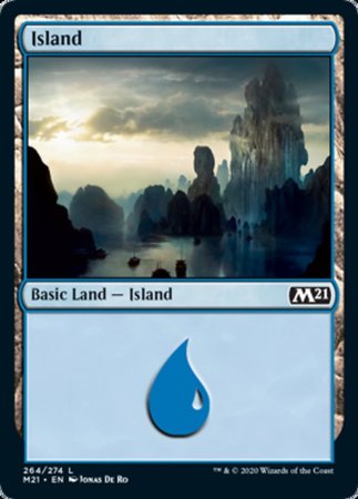 Island (264) [Core Set 2021] | Exor Games Bridgewater