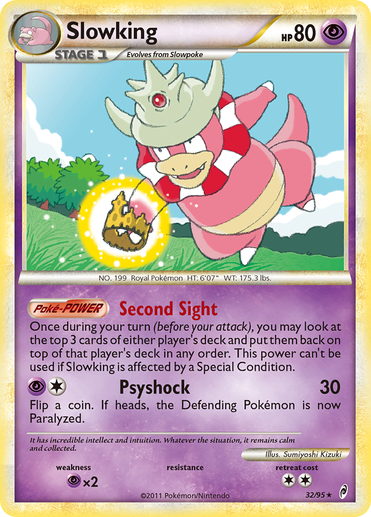 Slowking (32/95) [HeartGold & SoulSilver: Call of Legends] | Exor Games Bridgewater