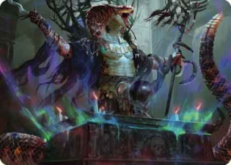 Sivriss, Nightmare Speaker Art Card (32) [Commander Legends: Battle for Baldur's Gate Art Series] | Exor Games Bridgewater