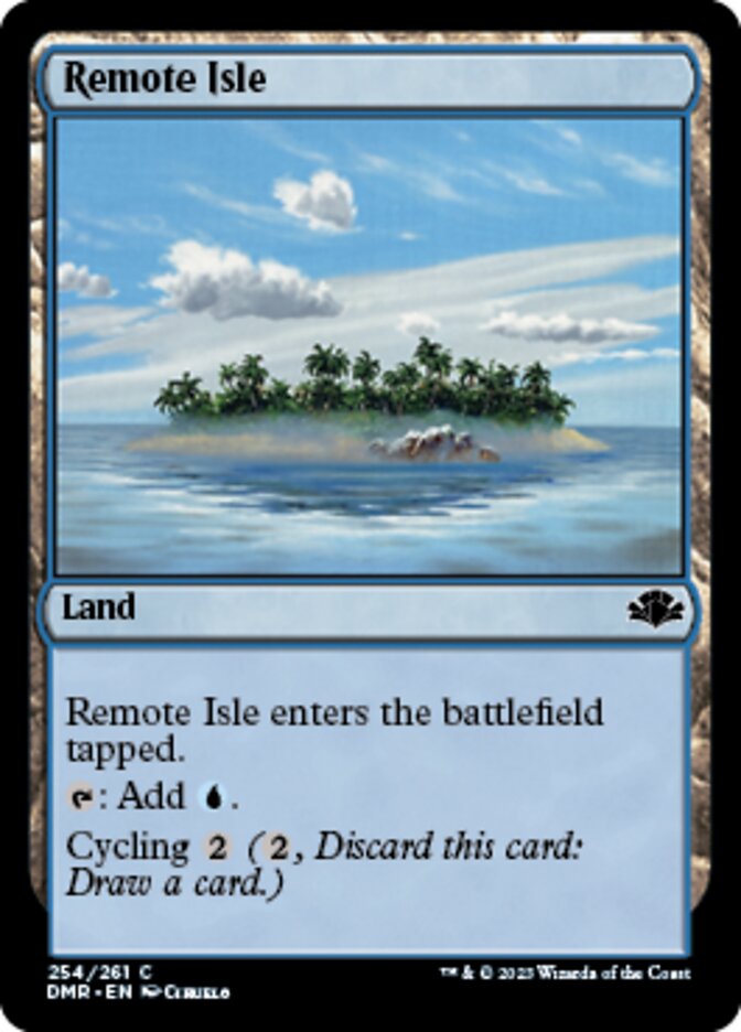 Remote Isle [Dominaria Remastered] | Exor Games Bridgewater