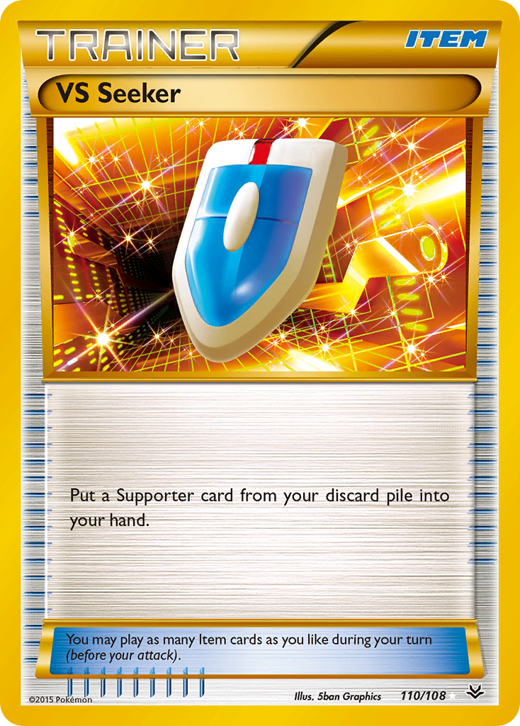 VS Seeker (110/108) [XY: Roaring Skies] | Exor Games Bridgewater