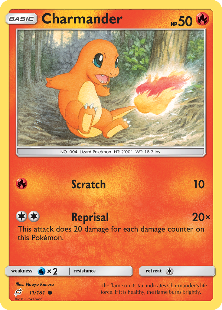 Charmander (11/181) [Sun & Moon: Team Up] | Exor Games Bridgewater