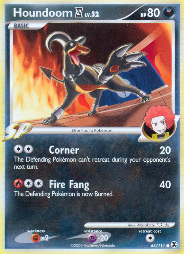 Houndoom (65/111) [Platinum: Rising Rivals] | Exor Games Bridgewater