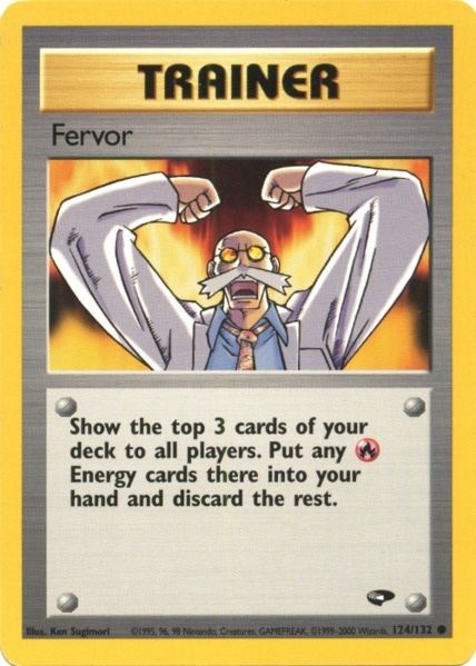 Fervor (124/132) [Gym Challenge Unlimited] | Exor Games Bridgewater