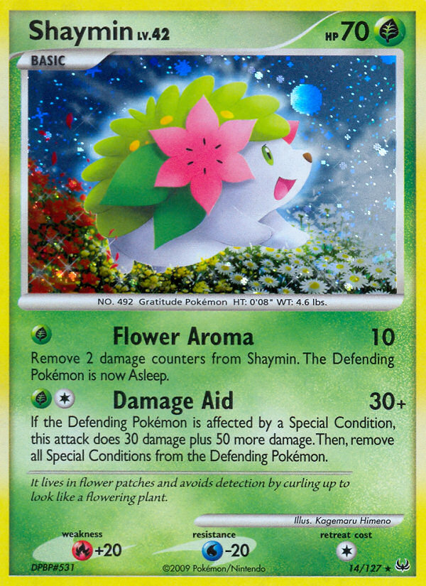 Shaymin (14/127) [Platinum: Base Set] | Exor Games Bridgewater