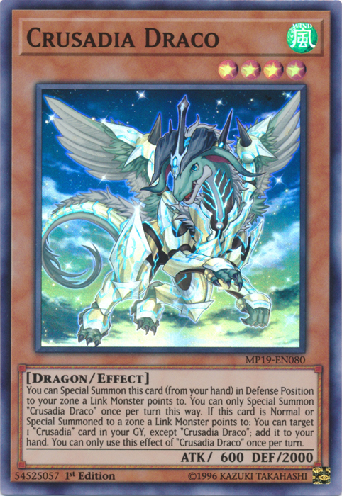 Crusadia Draco [MP19-EN080] Super Rare | Exor Games Bridgewater