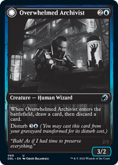 Overwhelmed Archivist // Archive Haunt [Innistrad: Double Feature] | Exor Games Bridgewater