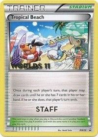 Tropical Beach (BW28) (Staff) [Black & White: Black Star Promos] | Exor Games Bridgewater