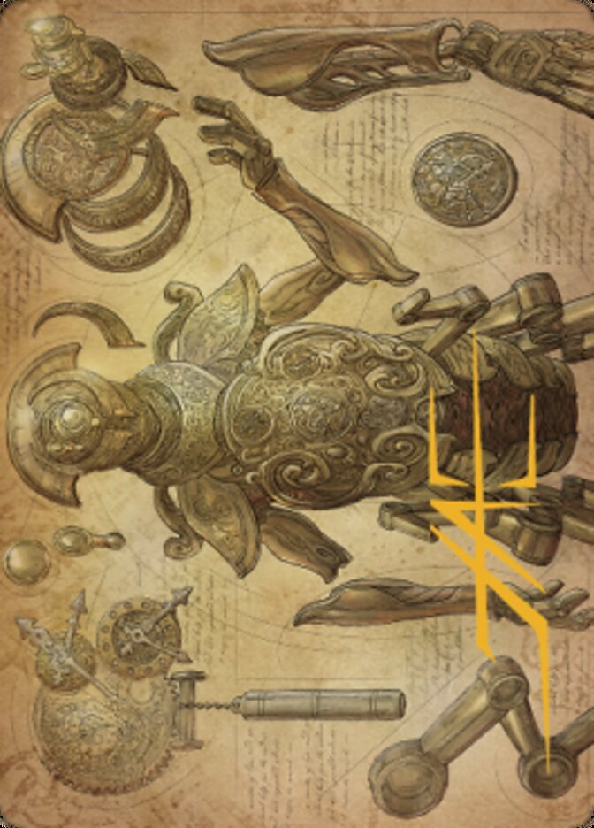 Foundry Inspector Art Card (Gold-Stamped Signature) [The Brothers' War Art Series] | Exor Games Bridgewater