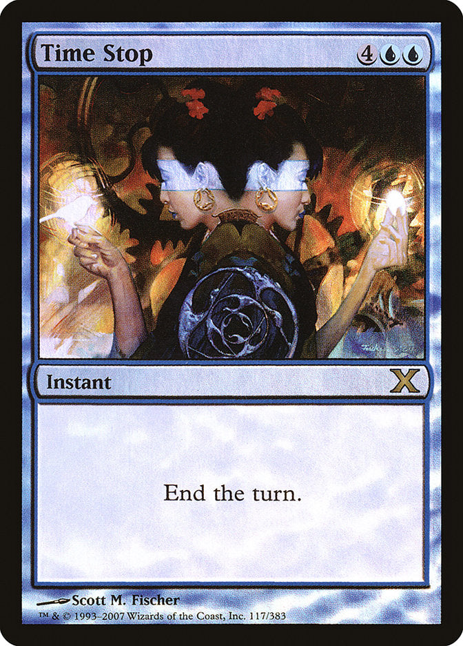 Time Stop (Premium Foil) [Tenth Edition] | Exor Games Bridgewater