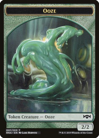 Ooze Token [Ravnica Allegiance Tokens] | Exor Games Bridgewater