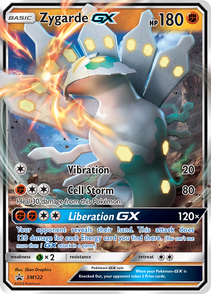 Zygarde GX (SM122) [Sun & Moon: Black Star Promos] | Exor Games Bridgewater