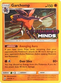 Garchomp (114/236) (Cosmos Holo) [Sun & Moon: Unified Minds] | Exor Games Bridgewater