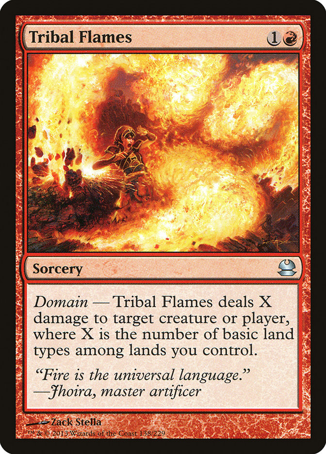 Tribal Flames [Modern Masters] | Exor Games Bridgewater