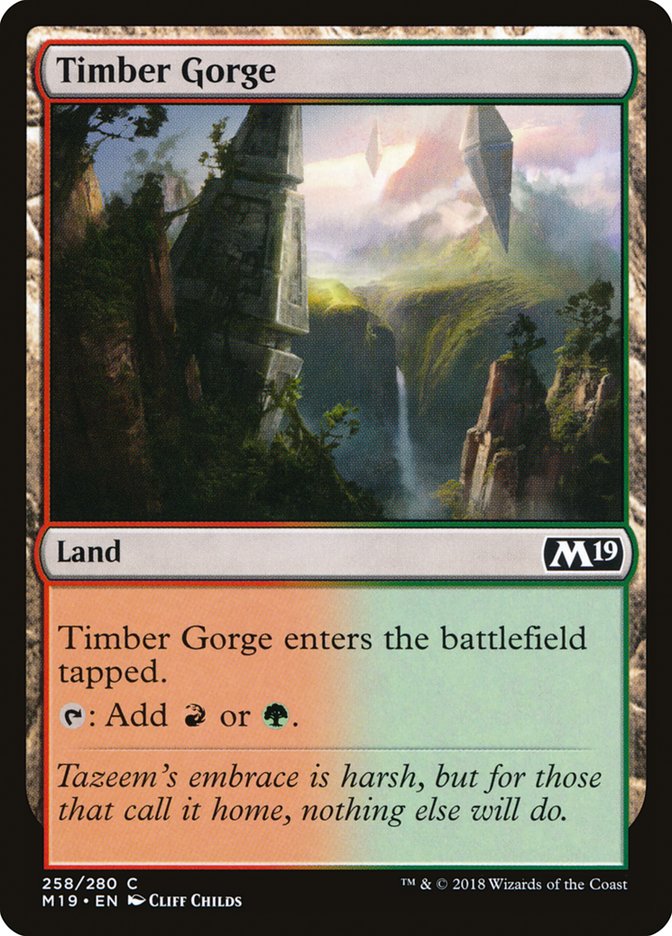 Timber Gorge [Core Set 2019] | Exor Games Bridgewater