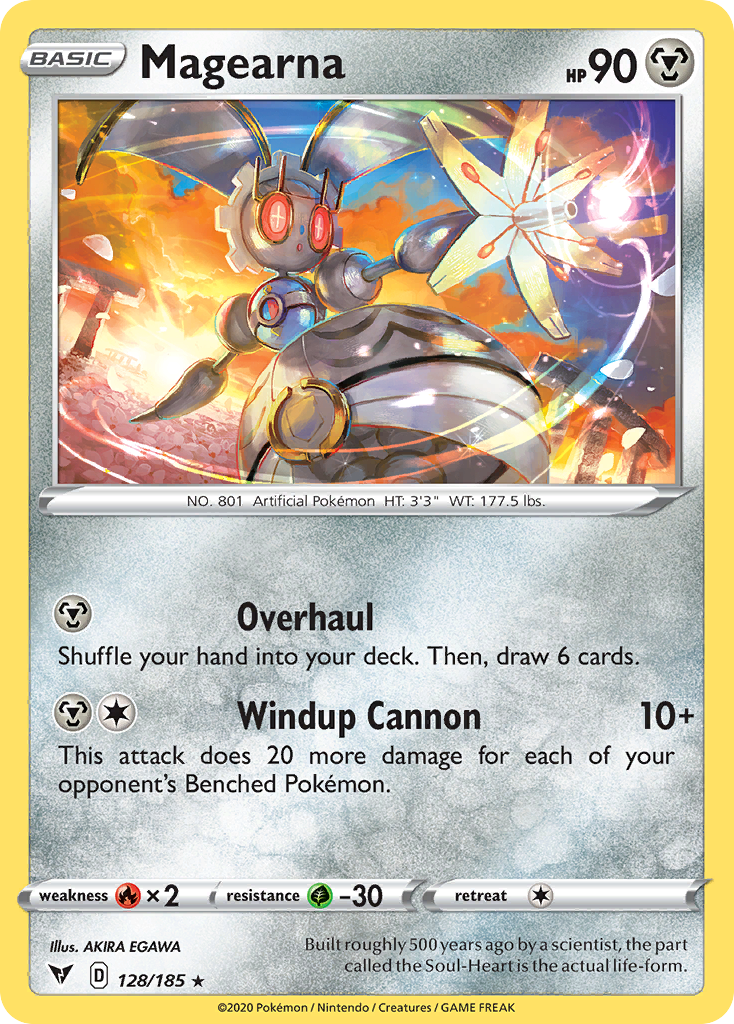 Magearna (128/185) (Theme Deck Exclusive) [Sword & Shield: Vivid Voltage] | Exor Games Bridgewater