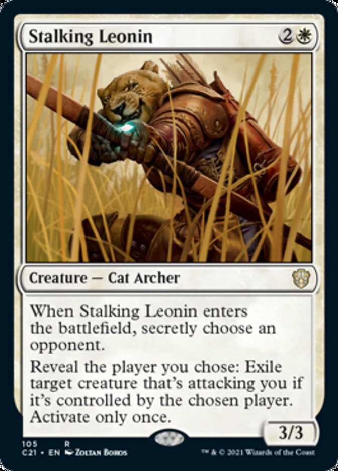 Stalking Leonin [Commander 2021] | Exor Games Bridgewater