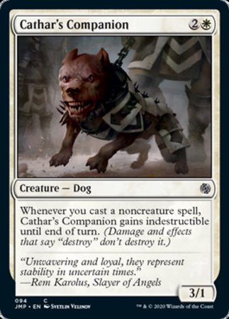 Cathar's Companion [Jumpstart] | Exor Games Bridgewater