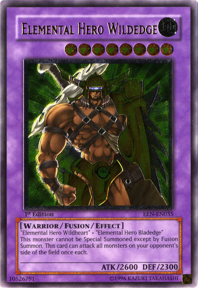 Elemental Hero Wildedge [EEN-EN035] Ultimate Rare | Exor Games Bridgewater