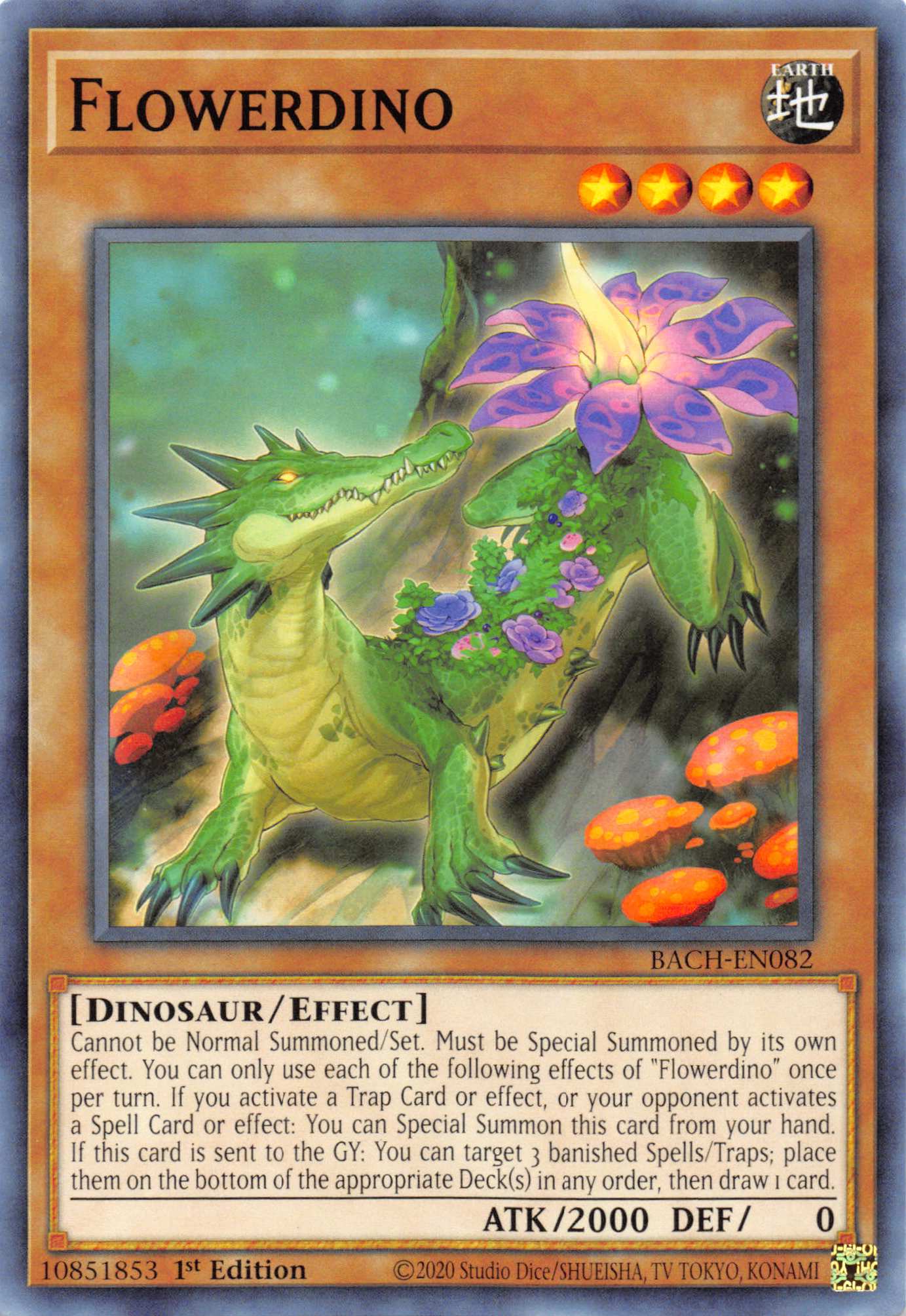 Flowerdino [BACH-EN082] Common | Exor Games Bridgewater