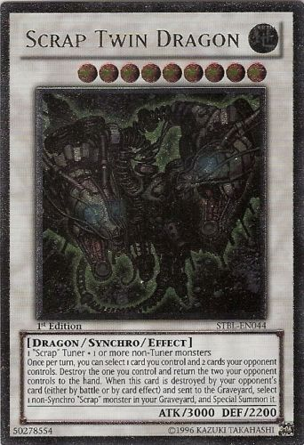 Scrap Twin Dragon [STBL-EN044] Ultimate Rare | Exor Games Bridgewater