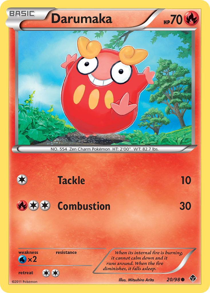 Darumaka (20/98) [Black & White: Emerging Powers] | Exor Games Bridgewater