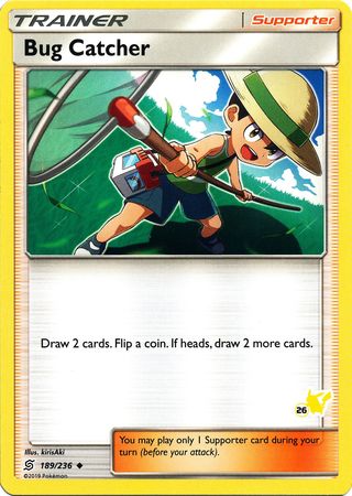 Bug Catcher (189/236) (Pikachu Stamp #26) [Battle Academy 2020] | Exor Games Bridgewater