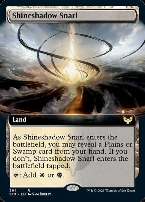 Shineshadow Snarl (Extended) [Strixhaven: School of Mages] | Exor Games Bridgewater